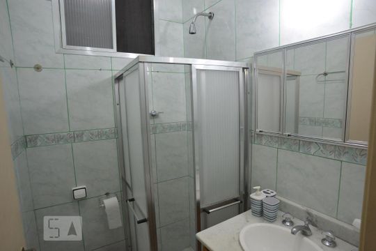 Banheiro de apartamento à venda com 1 quarto, 40m² em Flamengo, Rio de Janeiro