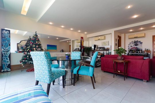 Sala de apartamento para alugar com 5 quartos, 420m² em Recreio dos Bandeirantes, Rio de Janeiro