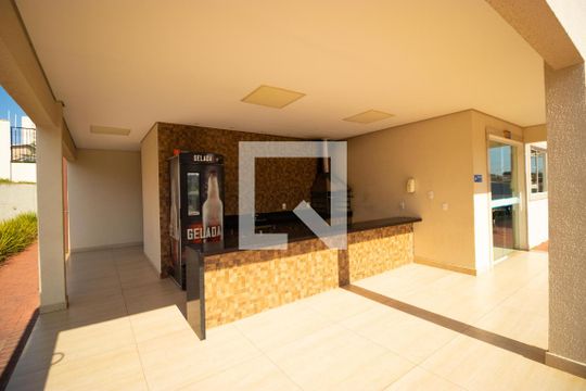 Área comum - Churrasqueira de apartamento para alugar com 2 quartos, 43m² em Fundação da Casa Popular, Campinas