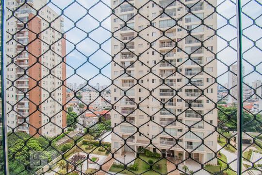 Vista da Sala de apartamento para alugar com 2 quartos, 59m² em Vila Brasílio Machado, São Paulo