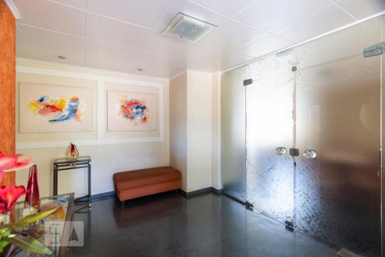 Hall social de apartamento para alugar com 2 quartos, 55m² em Parque Imperial, São Paulo