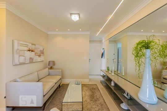 1o. Andar - Sala de apartamento para alugar com 2 quartos, 120m² em Cambuci, São Paulo