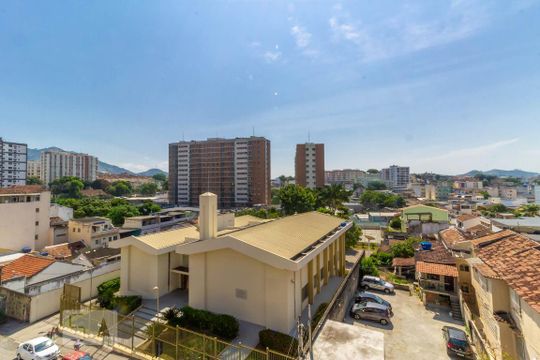 Vista da Sala de apartamento à venda com 2 quartos, 70m² em Todos Os Santos, Rio de Janeiro