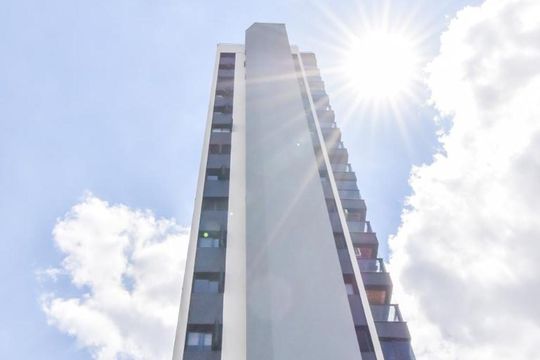 Fachada de apartamento para alugar com 2 quartos, 77m² em Pinheiros, São Paulo