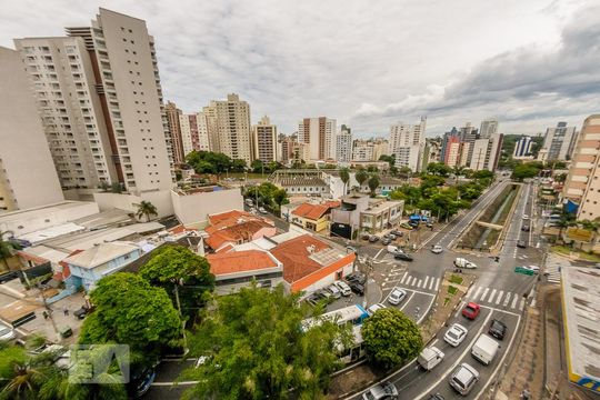 Vista da Sacada de apartamento para alugar com 1 quarto, 63m² em Centro, Campinas