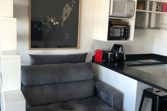 Sala de kitnet/studio para alugar com 1 quarto, 35m² em Vila Gomes Cardim, São Paulo
