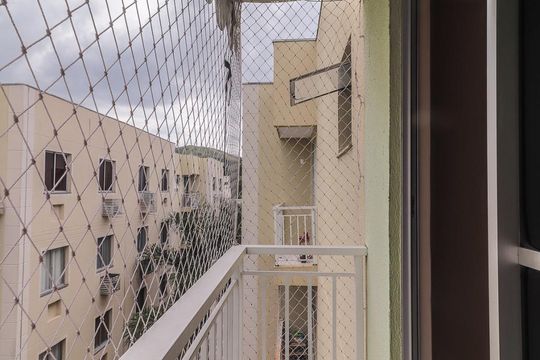 Varanda da Sala de apartamento à venda com 2 quartos, 80m² em Taquara, Rio de Janeiro