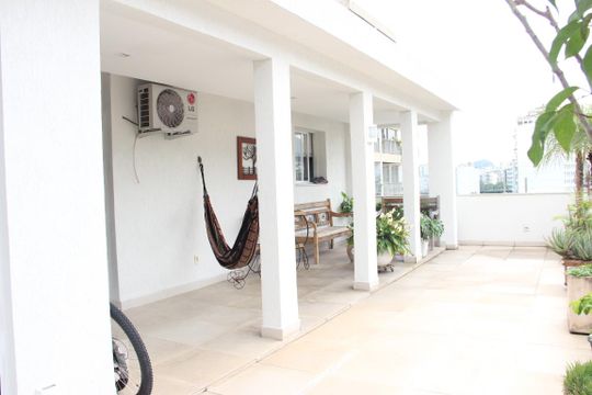 varanda de apartamento à venda com 3 quartos, 280m² em Tijuca, Rio de Janeiro