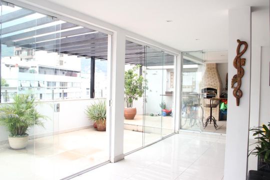 sala de apartamento à venda com 3 quartos, 280m² em Tijuca, Rio de Janeiro