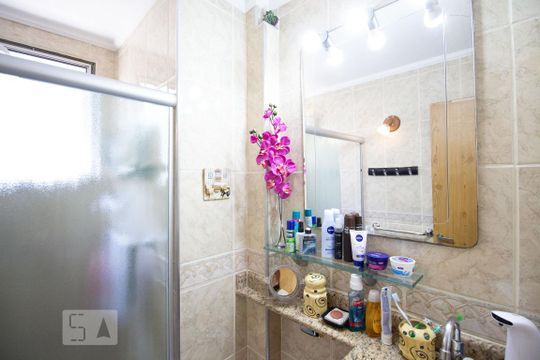 Banheiro de apartamento à venda com 2 quartos, 45m² em Vila Santa Catarina, São Paulo