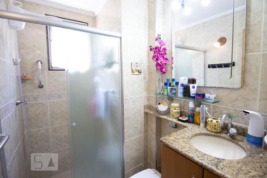 Banheiro de apartamento à venda com 2 quartos, 45m² em Vila Santa Catarina, São Paulo