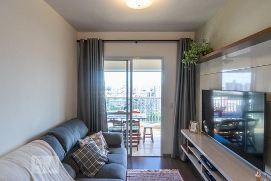 Sala de apartamento à venda com 2 quartos, 70m² em Belenzinho, São Paulo