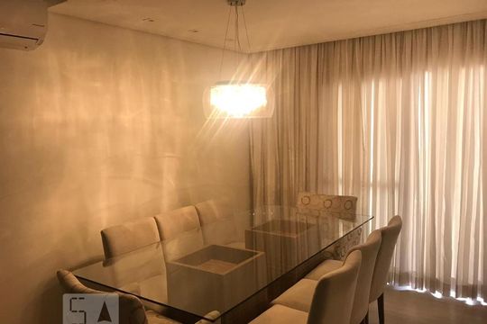 Sala de Jantar de apartamento à venda com 4 quartos, 133m² em Rudge Ramos, São Bernardo do Campo