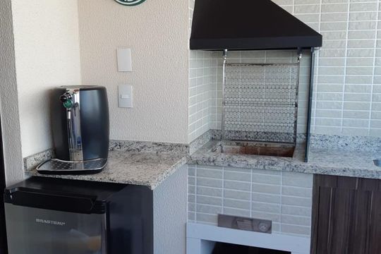 Espaço Gourmet de apartamento à venda com 4 quartos, 133m² em Rudge Ramos, São Bernardo do Campo