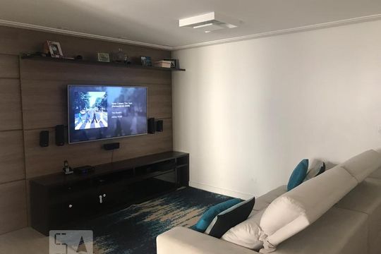 Sala de apartamento à venda com 4 quartos, 133m² em Rudge Ramos, São Bernardo do Campo