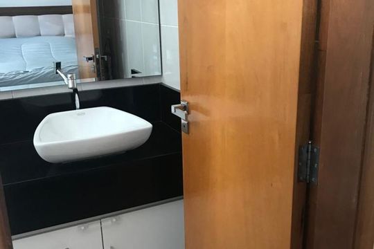 Banheiro 1 de apartamento à venda com 4 quartos, 133m² em Rudge Ramos, São Bernardo do Campo