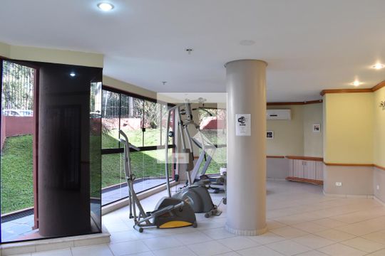 Área comum - Academia de kitnet/studio para alugar com 1 quarto, 38m² em Centro Cívico, Curitiba