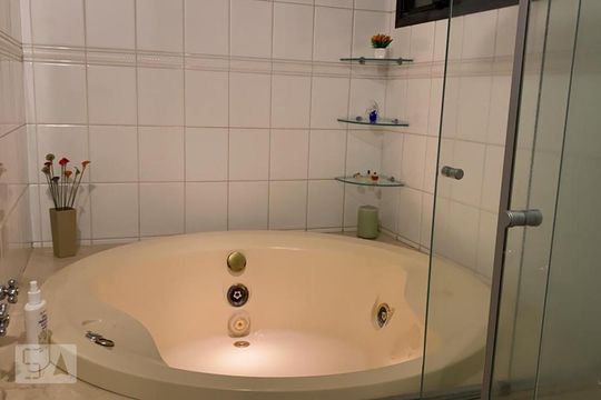 Banheiro Suíte 1 de apartamento à venda com 3 quartos, 154m² em Vila Mascote, São Paulo