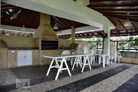 Área comum - Churrasqueira de apartamento para alugar com 2 quartos, 73m² em Jacarepaguá, Rio de Janeiro