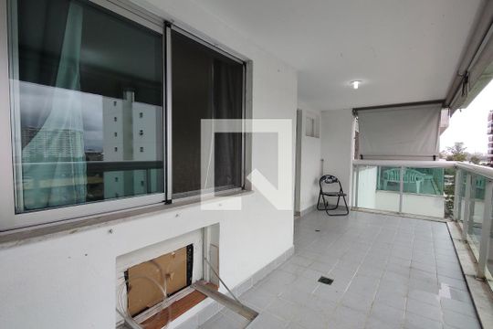 Varanda da Sala de apartamento para alugar com 2 quartos, 73m² em Jacarepaguá, Rio de Janeiro