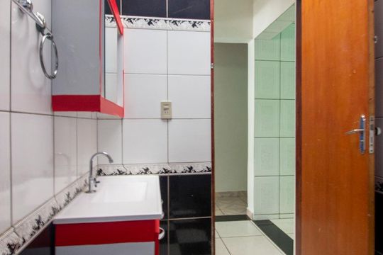 Banheiro 1 de casa para alugar com 3 quartos, 120m² em Jardim América, Várzea Paulista