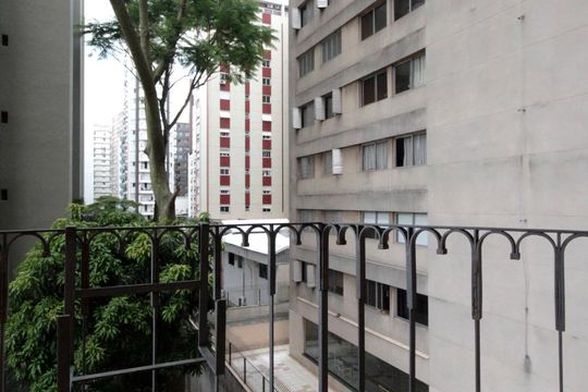Varanda de apartamento à venda com 1 quarto, 31m² em Jardim Paulista, São Paulo