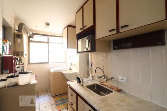 Cozinha de apartamento à venda com 3 quartos, 100m² em Recreio dos Bandeirantes, Rio de Janeiro