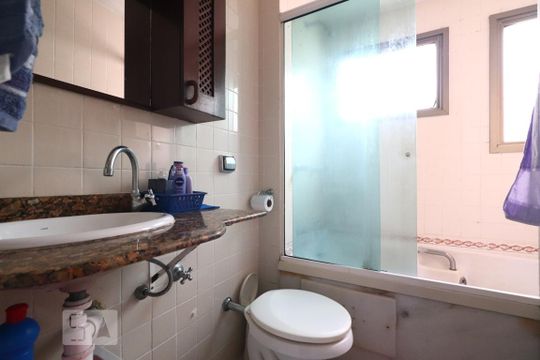 Banheiro da Suíte de apartamento à venda com 3 quartos, 100m² em Recreio dos Bandeirantes, Rio de Janeiro