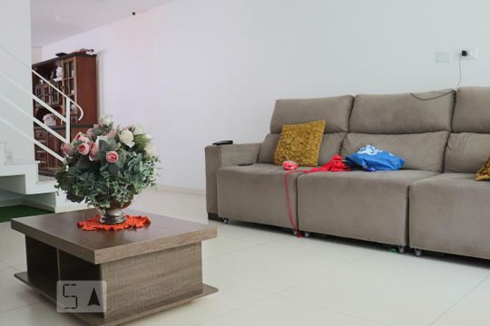 Sala de casa à venda com 4 quartos, 402m² em Parque Oratório, Santo André
