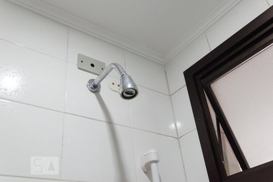 Banheiro de apartamento à venda com 3 quartos, 110m² em Vila Euclides, São Bernardo do Campo
