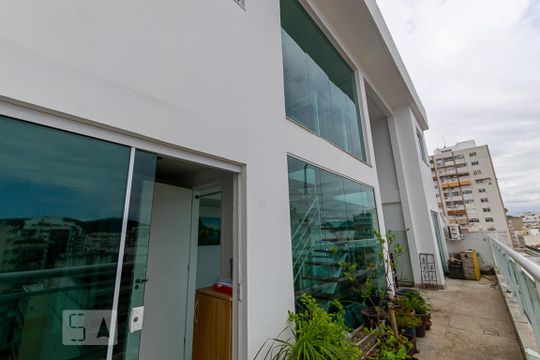 varanda do 2 Piso  de apartamento à venda com 6 quartos, 278m² em Icaraí, Niterói