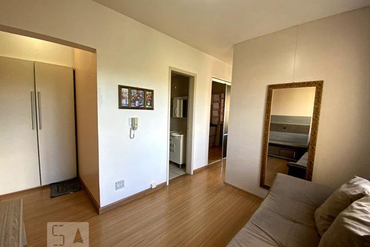 Sala de apartamento à venda com 1 quarto, 49m² em Centro, São Leopoldo