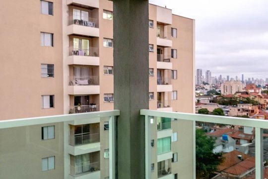Varanda de kitnet/studio para alugar com 1 quarto, 34m² em Penha de França, São Paulo