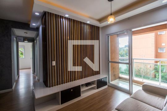 Sala de TV de apartamento à venda com 3 quartos, 69m² em Bethaville I, Barueri