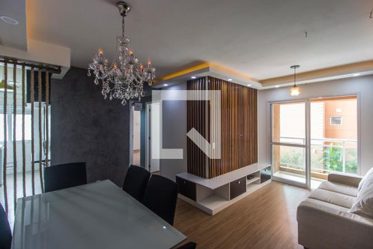 Sala de Jantar de apartamento à venda com 3 quartos, 69m² em Bethaville I, Barueri