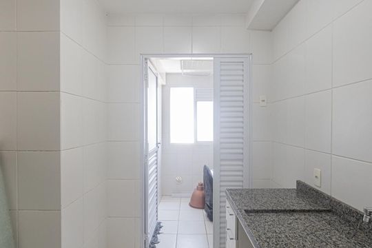 Cozinha de apartamento para alugar com 2 quartos, 63m² em Mooca, São Paulo