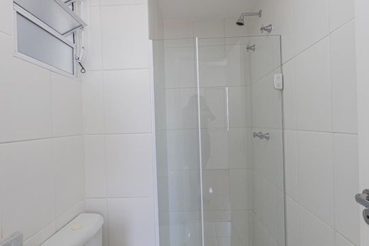 Banheiro Quarto 2 (Suite) de apartamento para alugar com 2 quartos, 63m² em Mooca, São Paulo