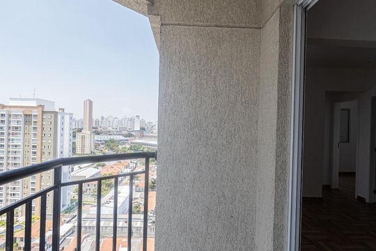 Varanda Sala de apartamento para alugar com 2 quartos, 63m² em Mooca, São Paulo