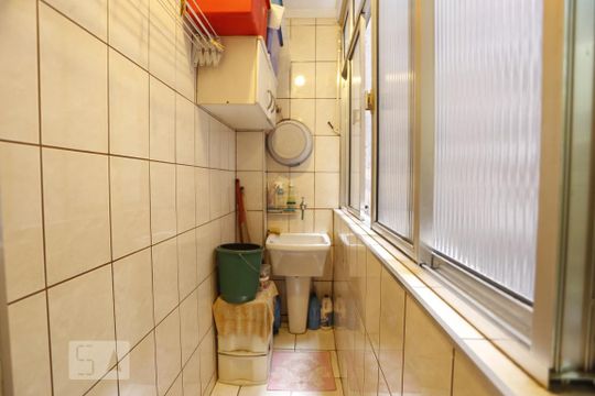 Area de Serviços de apartamento à venda com 1 quarto, 61m² em República, São Paulo