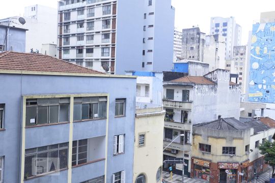 Vista de apartamento à venda com 1 quarto, 61m² em República, São Paulo