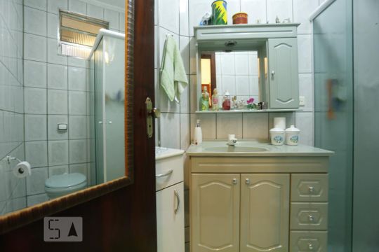 Banheiro de apartamento à venda com 1 quarto, 61m² em República, São Paulo