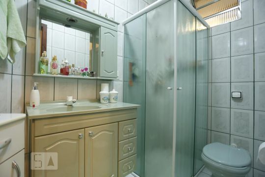 Banheiro de apartamento à venda com 1 quarto, 61m² em República, São Paulo
