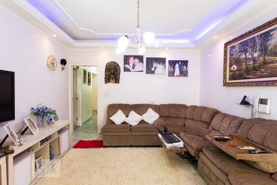 Sala de casa para alugar com 4 quartos, 350m² em Jardim Independência, São Paulo