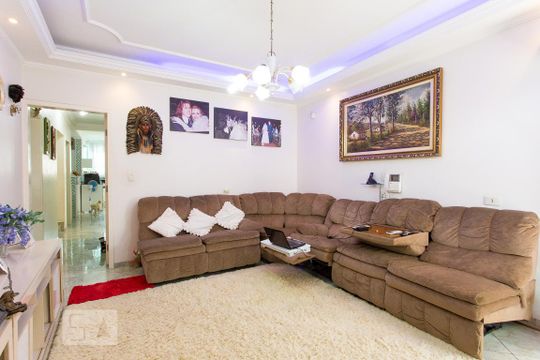Sala de casa para alugar com 4 quartos, 350m² em Jardim Independência, São Paulo