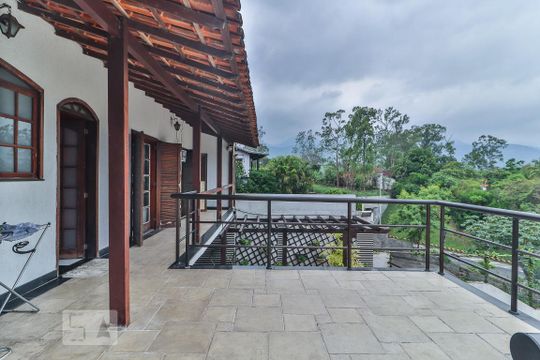 Varanda da Cozinha e Quartos de casa de condomínio à venda com 5 quartos, 800m² em Freguesia de Jacarepaguá, Rio de Janeiro