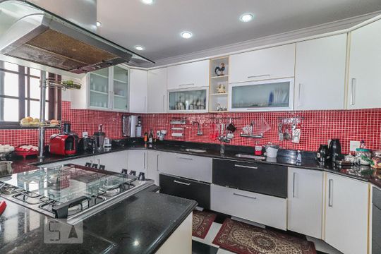 Cozinha de casa de condomínio à venda com 5 quartos, 800m² em Freguesia de Jacarepaguá, Rio de Janeiro