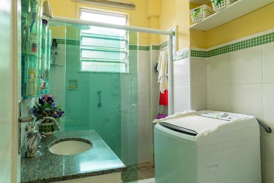 Banheiro  de apartamento à venda com 2 quartos, 78m² em Lins de Vasconcelos, Rio de Janeiro