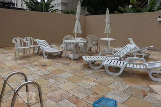 Área comum - Piscina de apartamento à venda com 2 quartos, 60m² em Bosque da Saúde, São Paulo