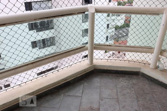 Varanda da Sala de apartamento à venda com 2 quartos, 60m² em Bosque da Saúde, São Paulo