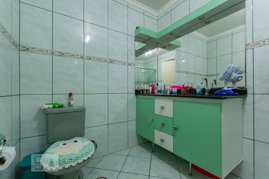 Banheiro de apartamento à venda com 3 quartos, 97m² em Vila Moraes, São Paulo